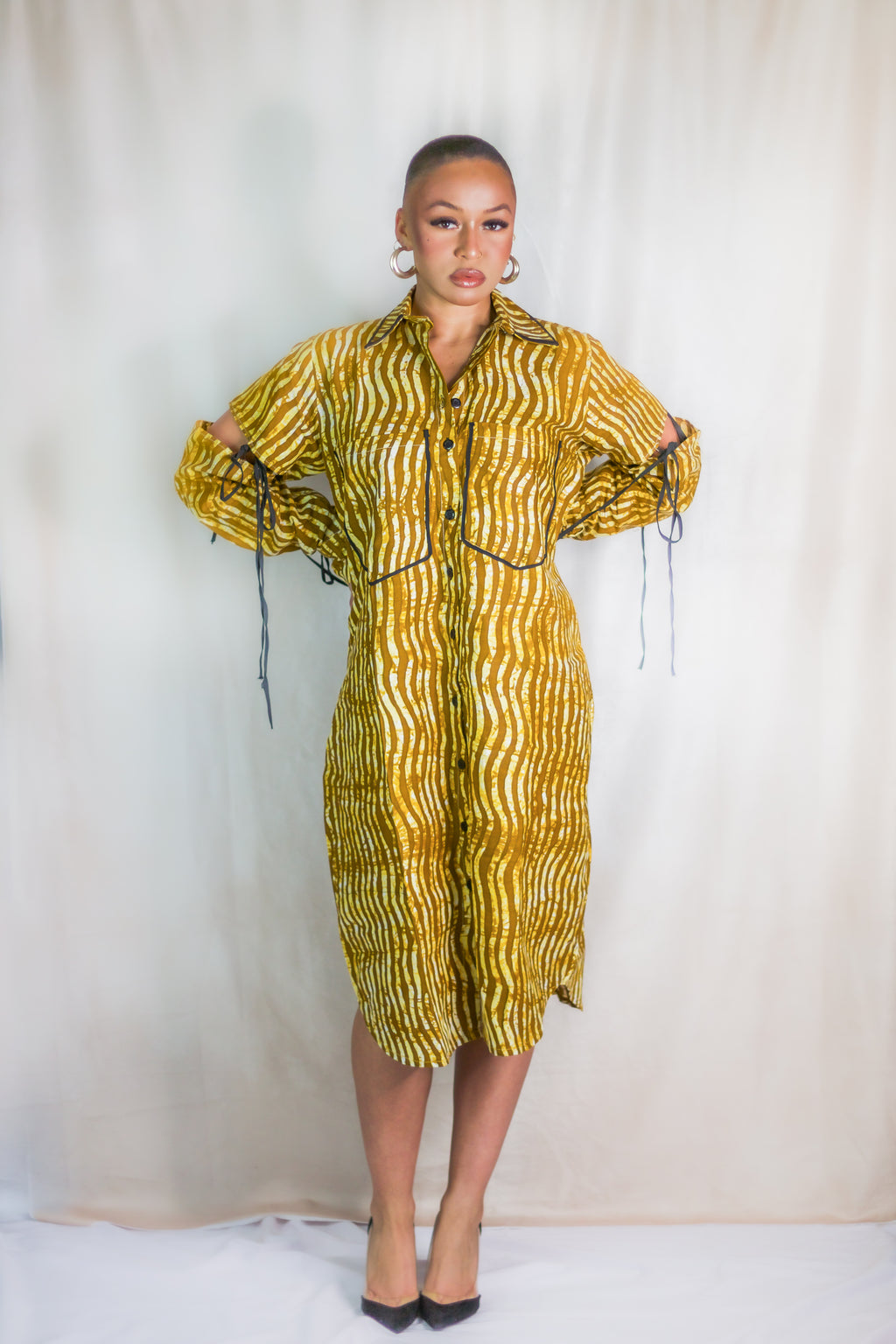 LADE SHIRT DRESS